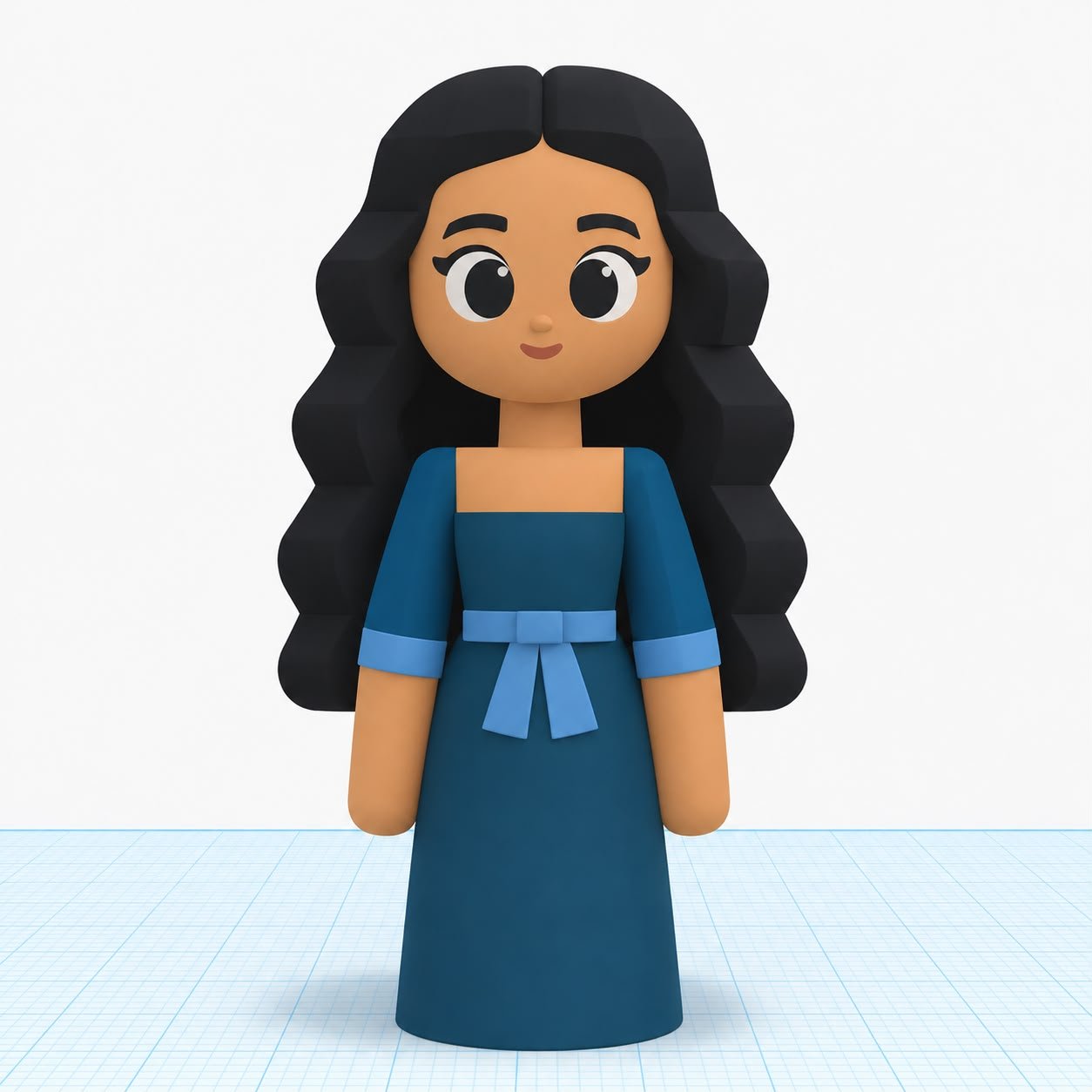 Personaje ilustrado de Yolanda Perea